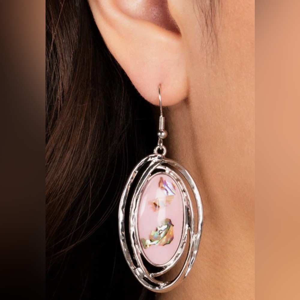 Ocean Floor Oracle - Pink Earrings
